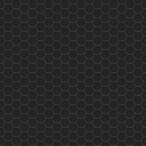 Black  Grey geometric circular abstract seamless pattern background vector