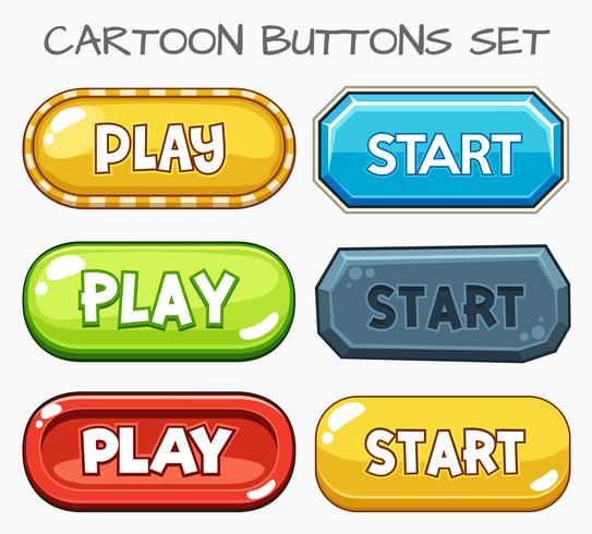 Premium Vector  Play now button to start the game vector graphics