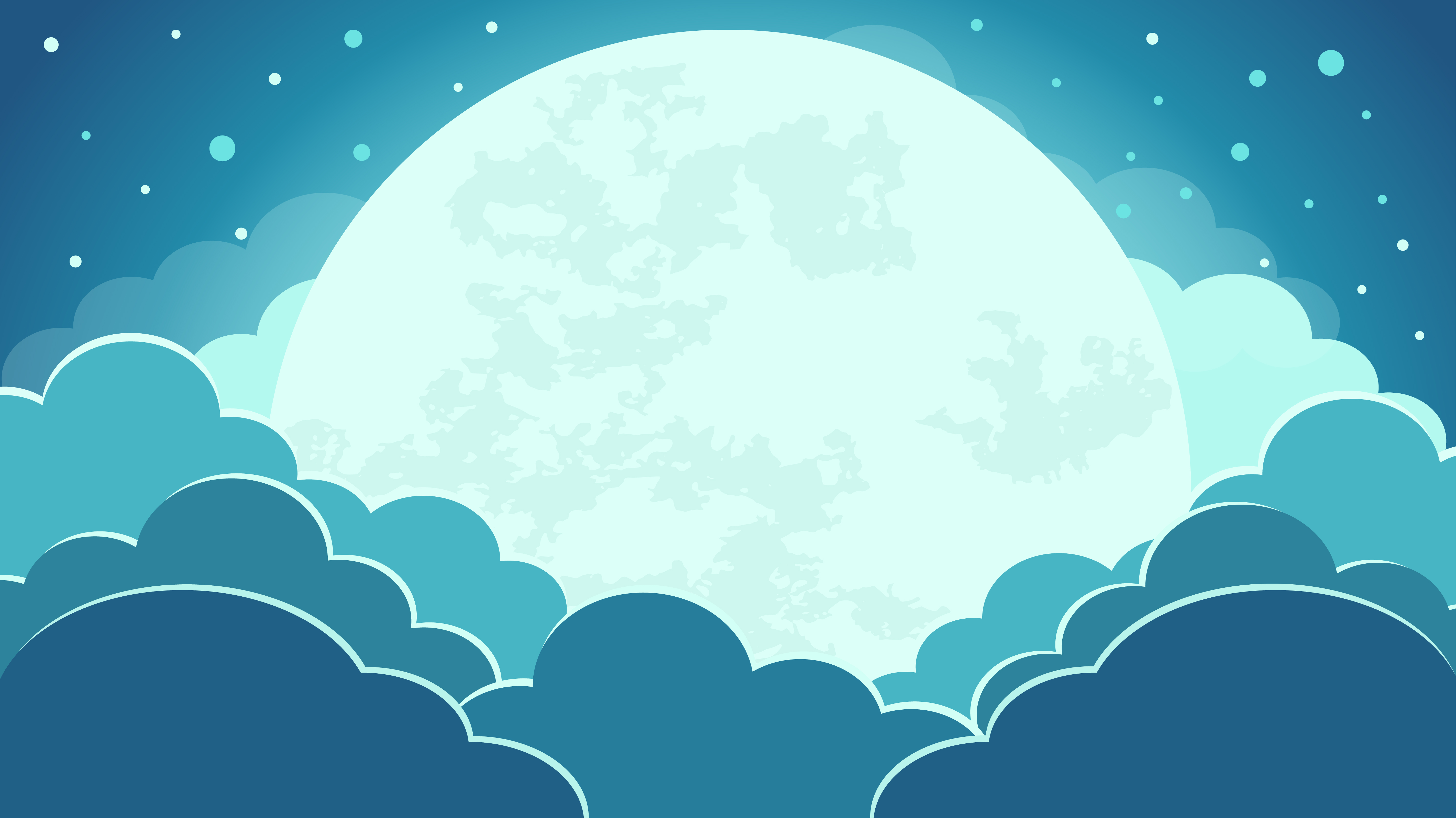 Colorful Of The Night Sky Background With Clouds And Moonlight Vector Art At Vecteezy Colorful Of The Night Sky Background With Clouds And Moonlight Vector Art At Vecteezy