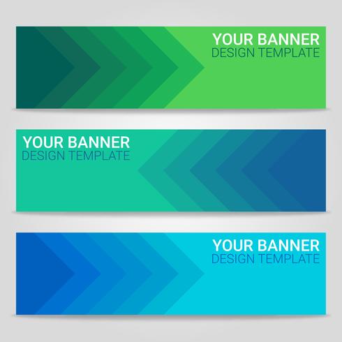 Abstract beautiful banner template background, Vector illustration ,Design for business presentation