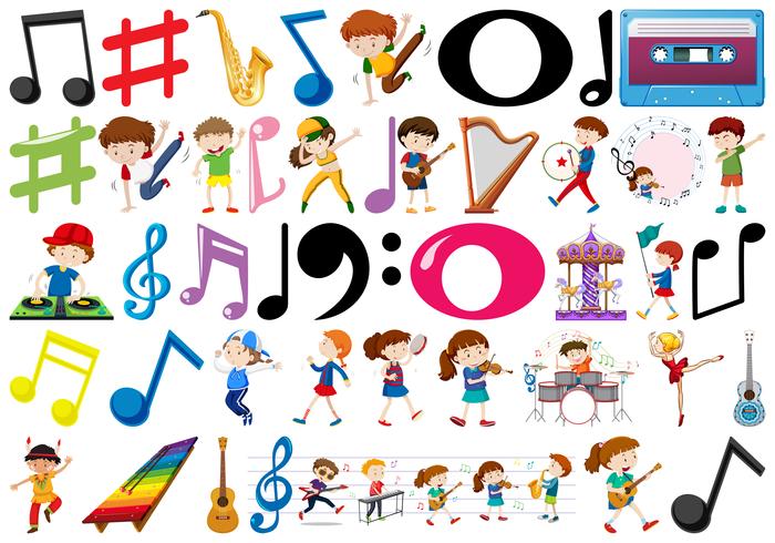 A musical object set  vector