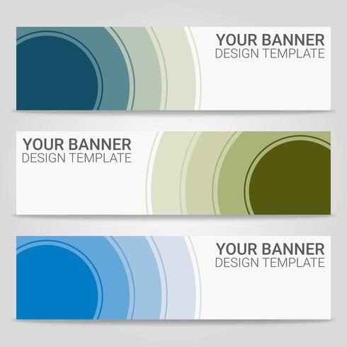 Abstract beautiful banner template background, Vector illustration ,Design for business presentation