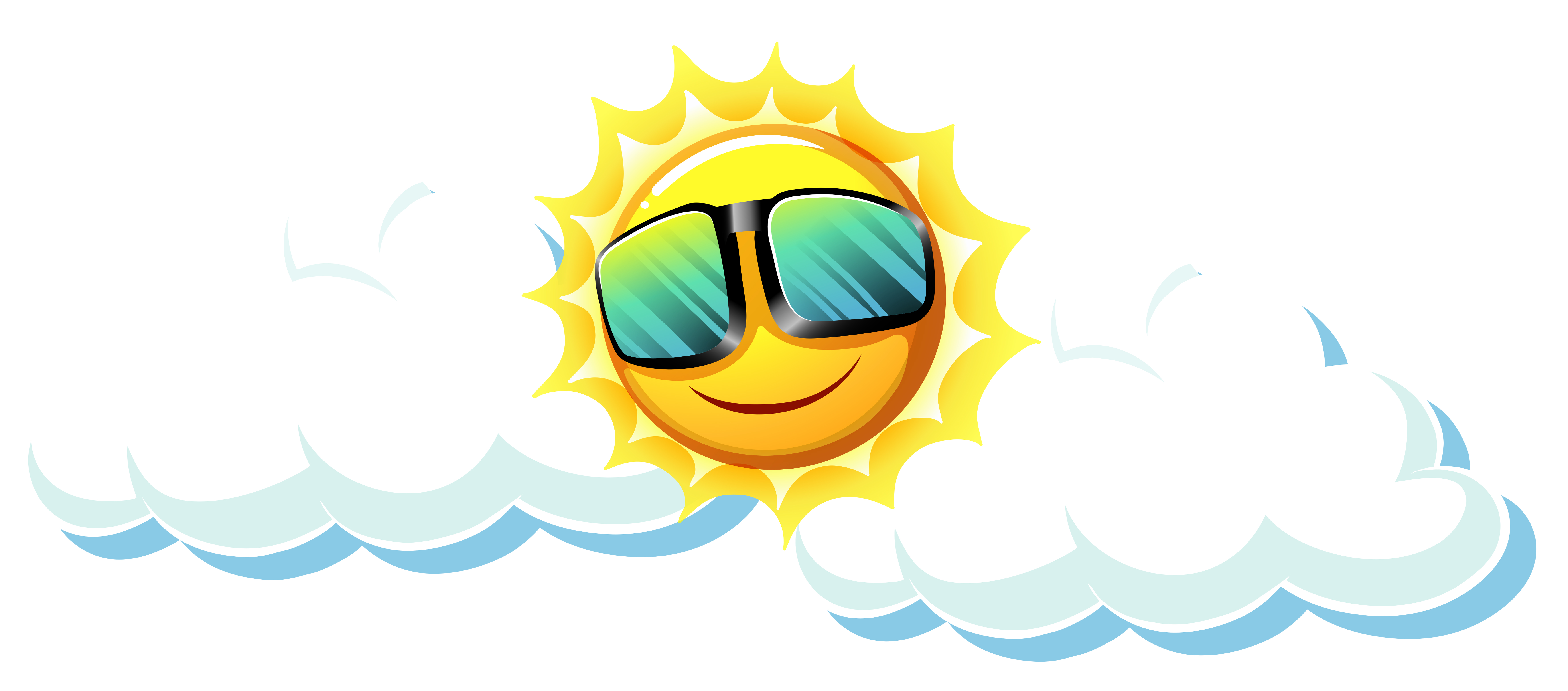 Fun sun with sunglasses 541175 Vector Art at Vecteezy