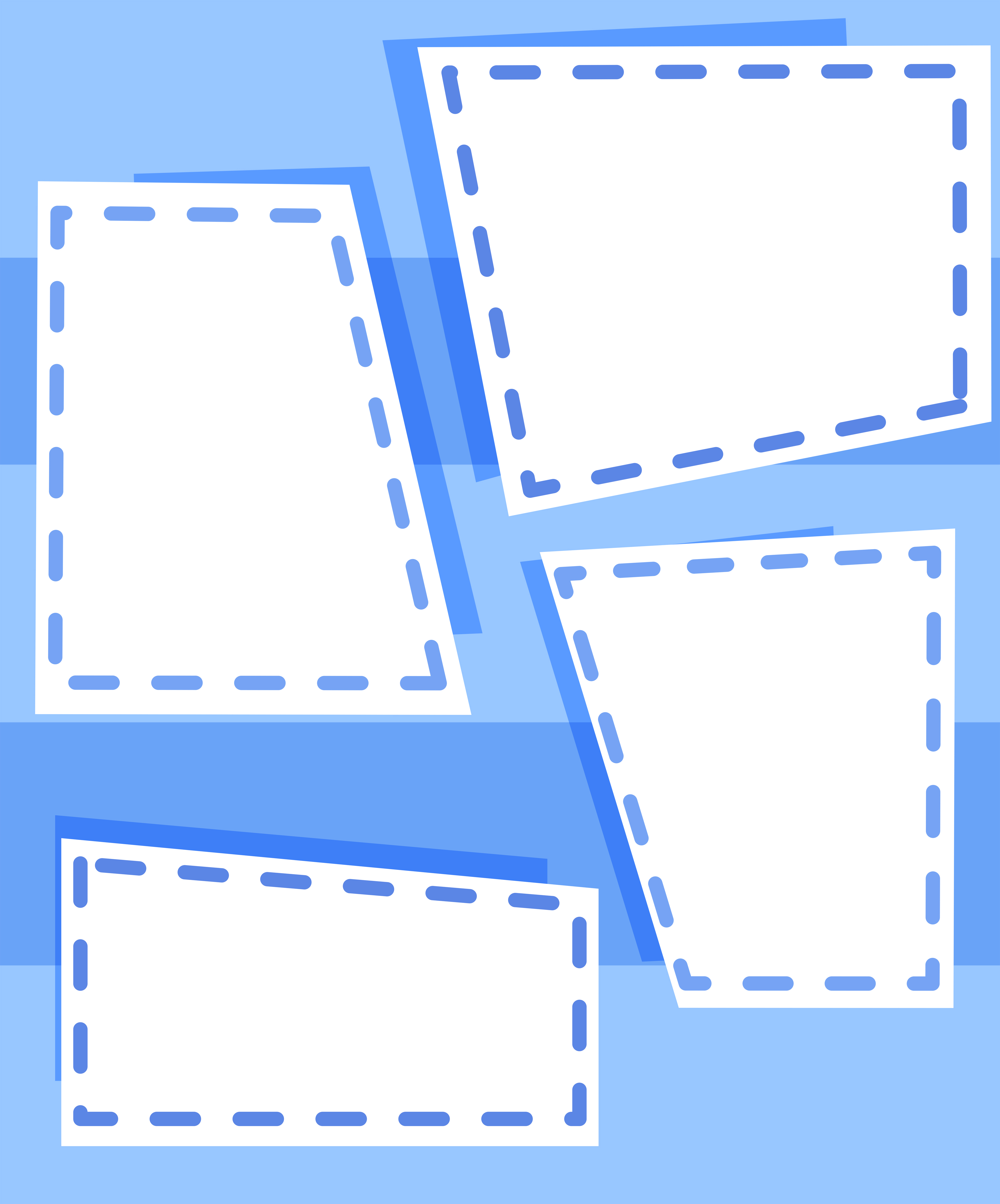 Set of blue templates 541233 - Download Free Vectors, Clipart Graphics