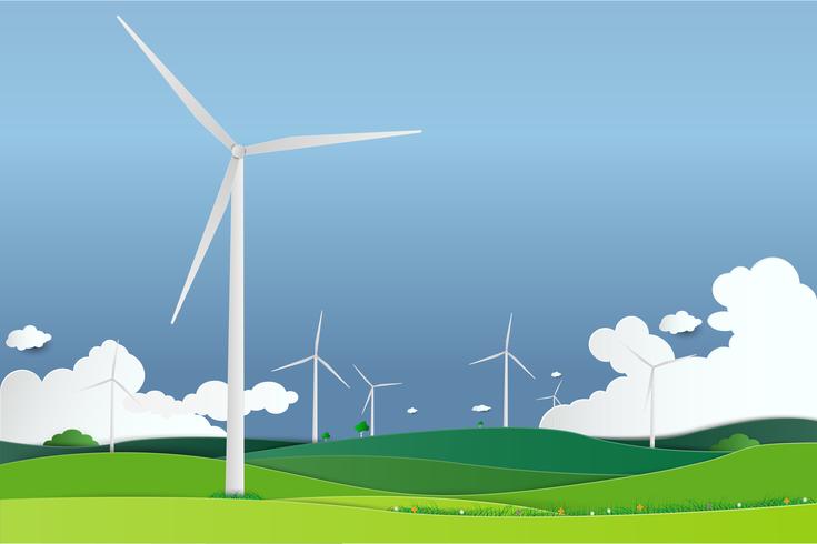 Save Earth Planet World Concept. World environment day concept. safe the world , ecology concept vector