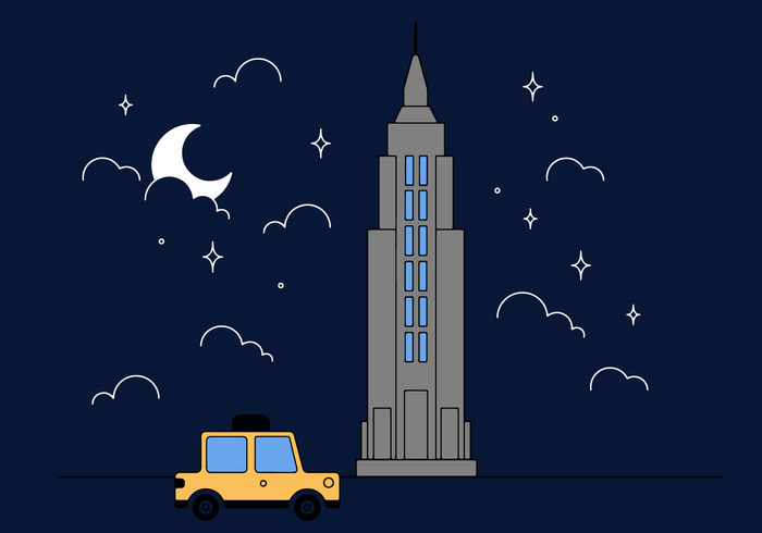 Empire State Building vector