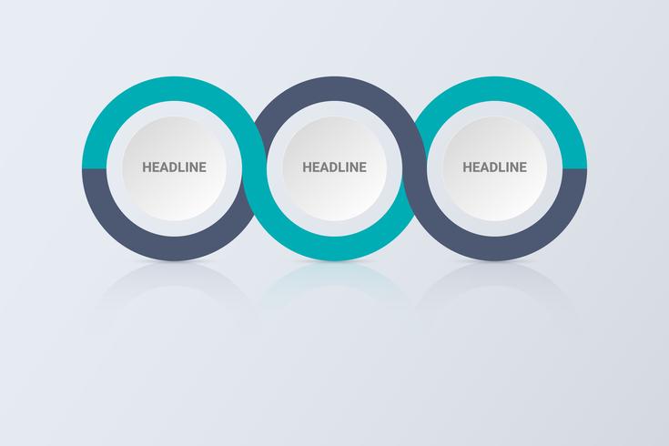 Concepto de infografía Diseño de diagrama de flujo. Concepto de negocio con cuatro opciones, pasos o procesos. vector