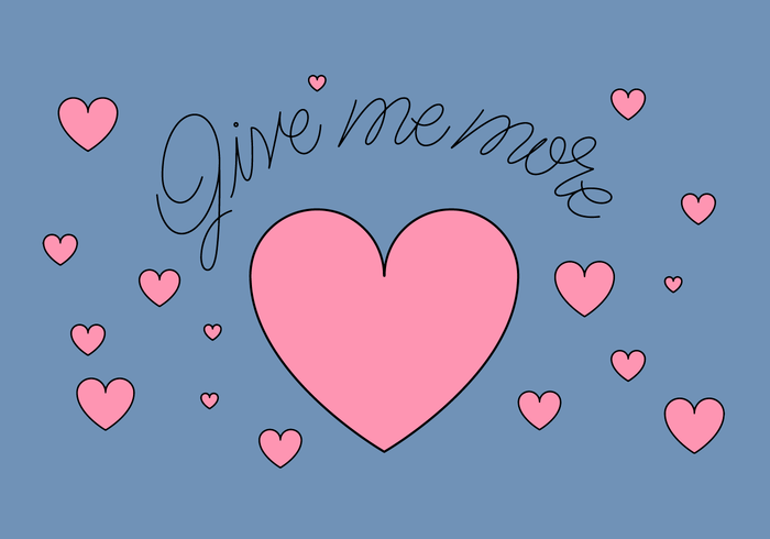 Give Love vector