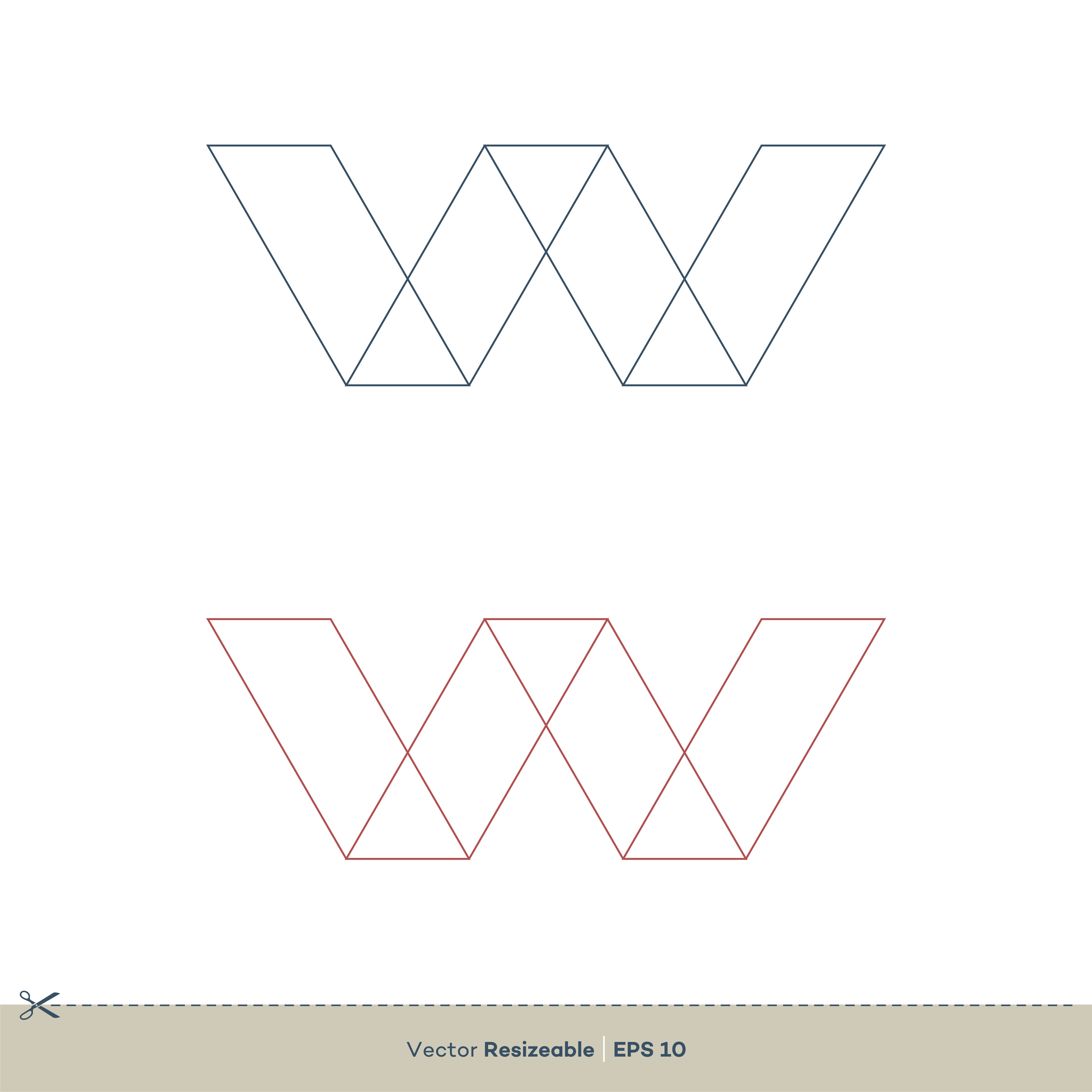 W pattern