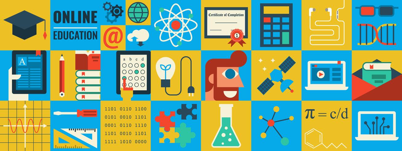 E-learning vector