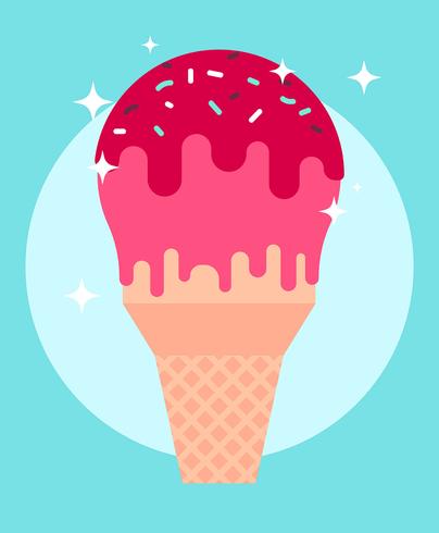 Summer Ice Cream vector