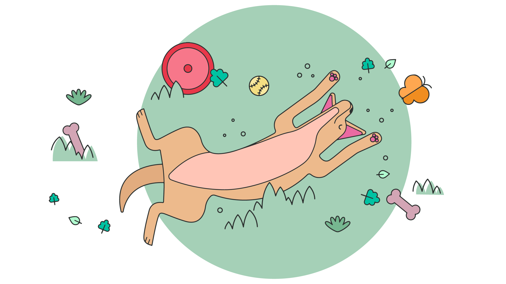 Dog Toys Vector 541974 Vector Art at Vecteezy