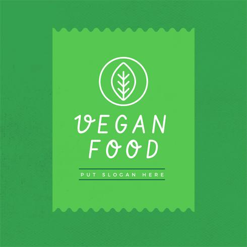 Vegan Logo Vector