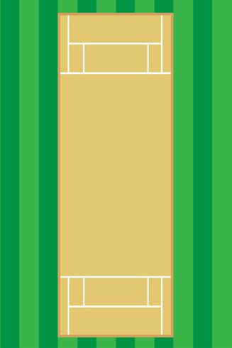 Cricket Spielfeld