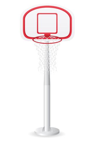 basketball backboard vector illustration