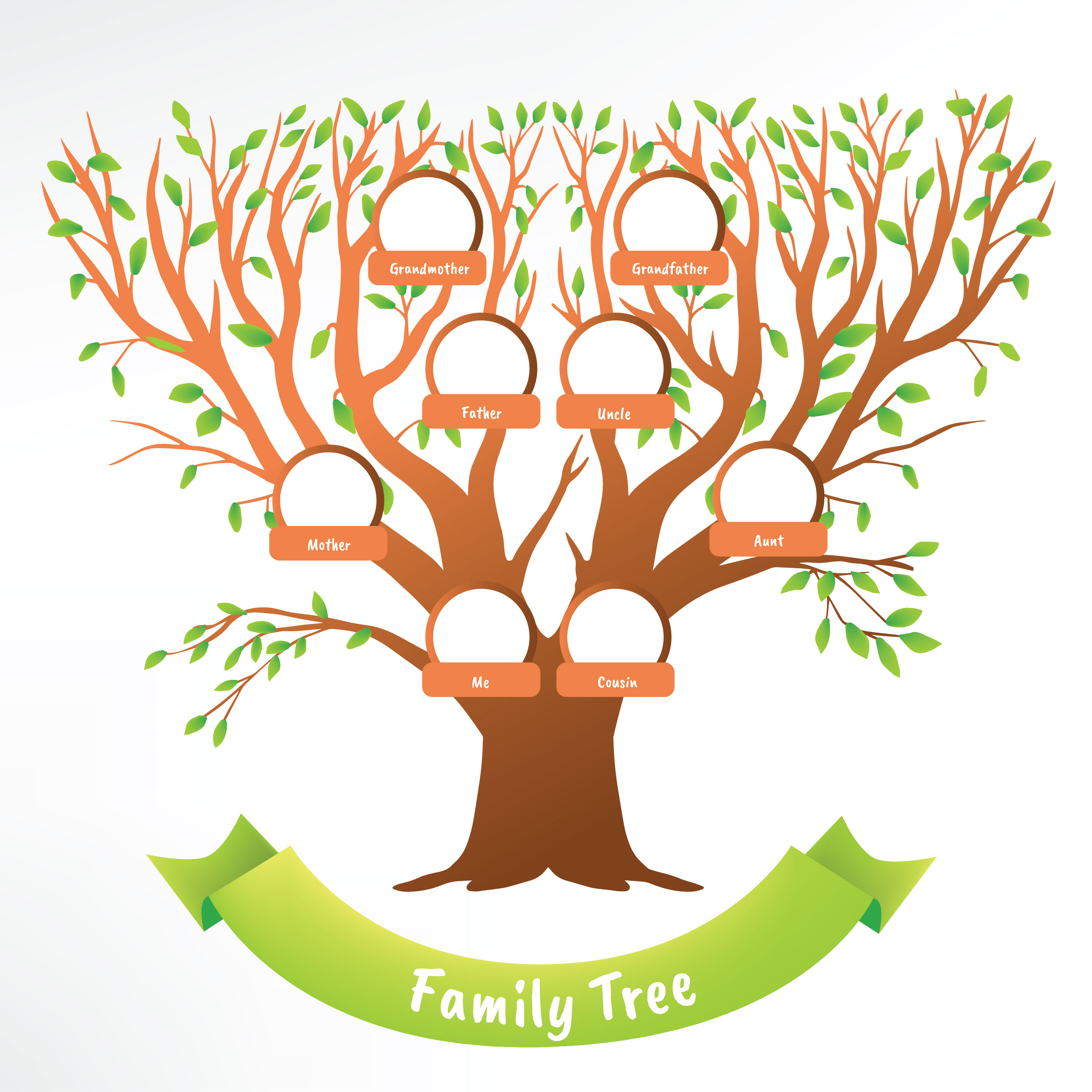 Family Tree Vector Design 542259 Vector Art at Vecteezy