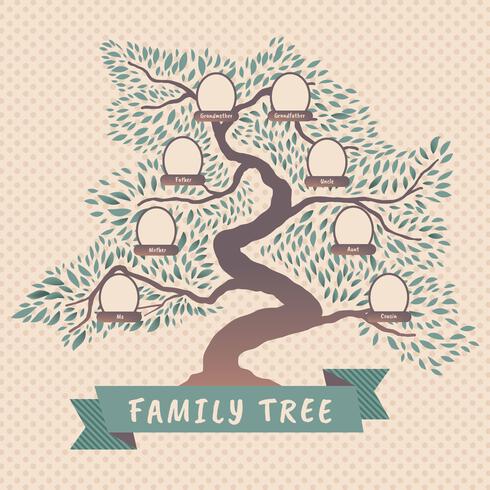 Family Tree Vector Design