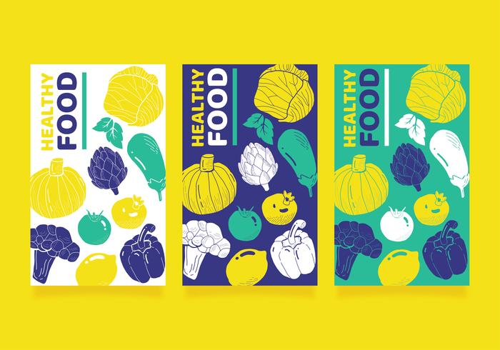 Healthy Food Vector Design