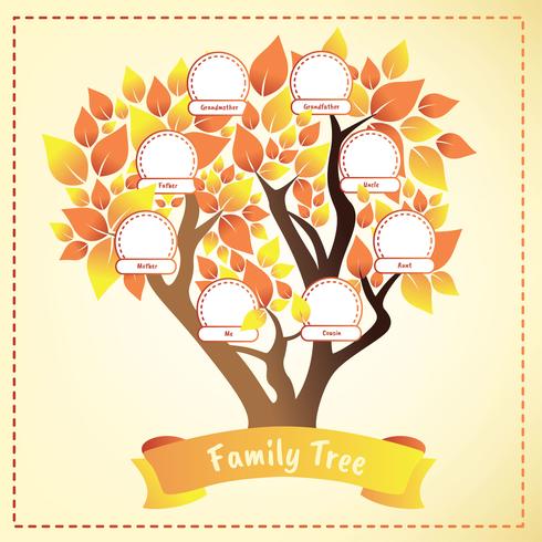 Family Tree Vector Design