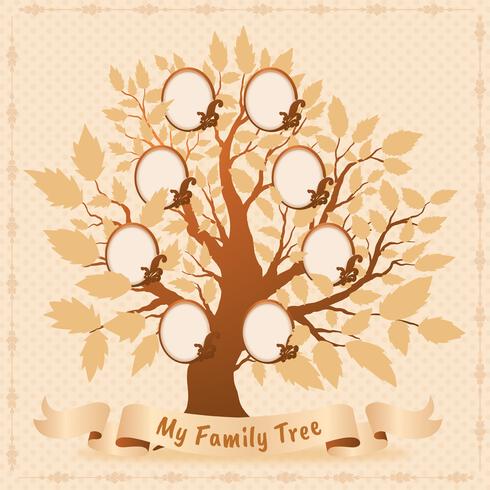 Family Tree Vector Design