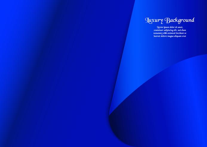 Abstract blue background in premium concept with copy space.Template design for cover, business presentation, web banner and packaging. vector