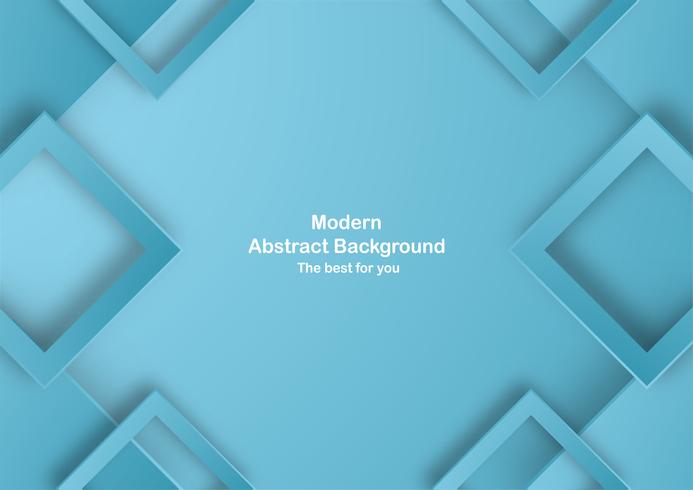 Abstract blue background with pastel color. Template for business presentation, cover, invitation, poster, advertisement, banner. New trend of vector illustration design in 3D paper cut.