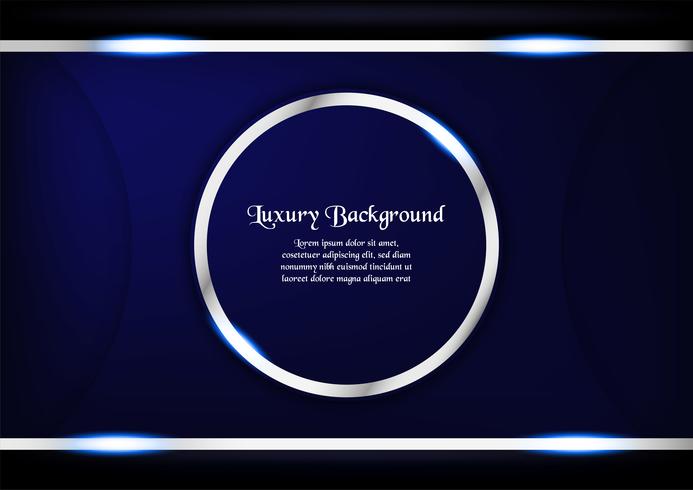 Abstract blue background in premium concept with copy space.Template design for cover, business presentation, web banner, wedding invitation and luxury packaging. vector