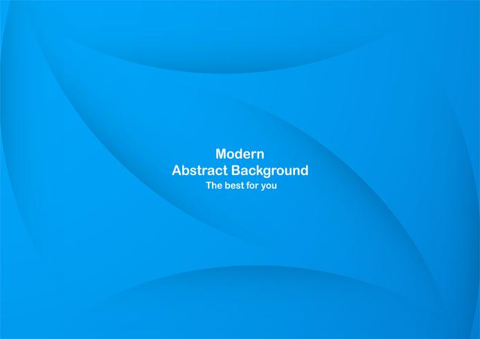 Abstract blue curve background with copy space for white text. Modern template design for cover, brochure, web banner and magazine. vector