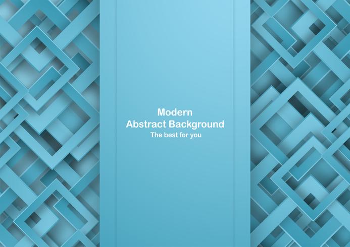 Abstract blue background with pastel color. Template for business presentation, cover, invitation, poster, advertisement, banner. New trend of vector illustration design in 3D paper cut.