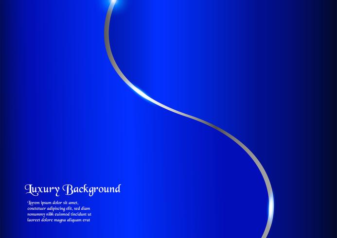 Abstract blue background in premium concept with copy space.Template design for cover, business presentation, web banner and packaging. vector