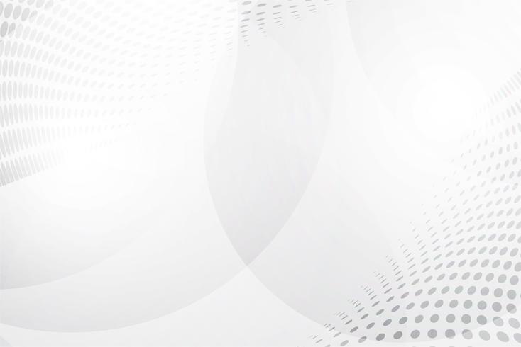 White abstract background vector. Gray abstract. Modern design background for report and project presentation template. Vector illustration graphic. Futuristic and Circular curve shape