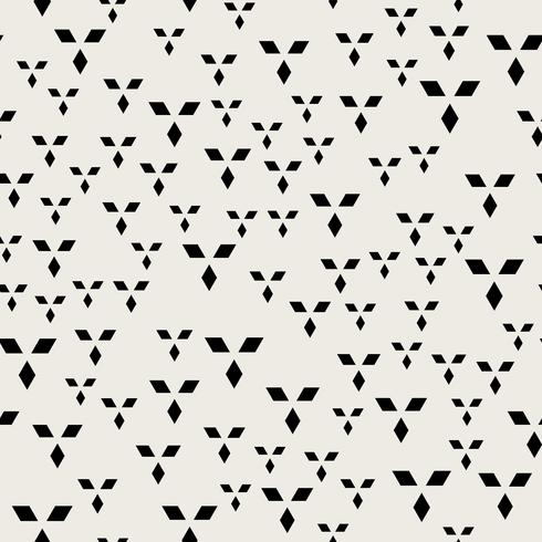 Seamless pattern background. Modern abstract and Classical antique concept. Geometric creative design stylish theme. Illustration vector. Black and white color. Rectangle Diamond square shape vector