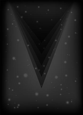 Fondo abstracto del cartel gris vector