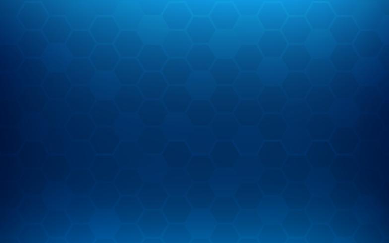 Blue honeycomb abstract background. Wallpaper and texture concept. Minimal theme vector