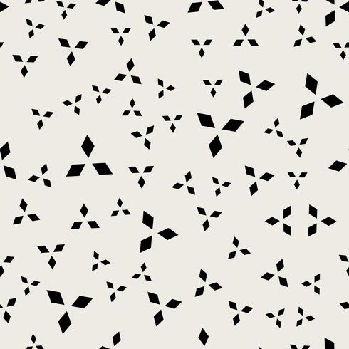 Seamless pattern background. Modern abstract and Classical antique concept. Geometric creative design stylish theme. Illustration vector. Black and white color. Rectangle Diamond square shape vector