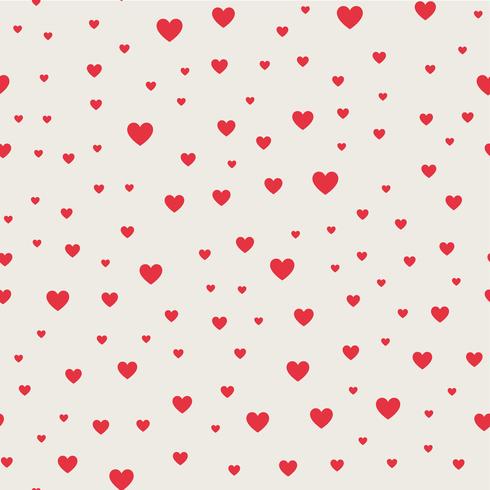 Seamless pattern background. Abstract and Modern concept. Geometric creative design stylish theme. Illustration vector. Pink and red color. Heart shape for Valentines day and wedding events vector