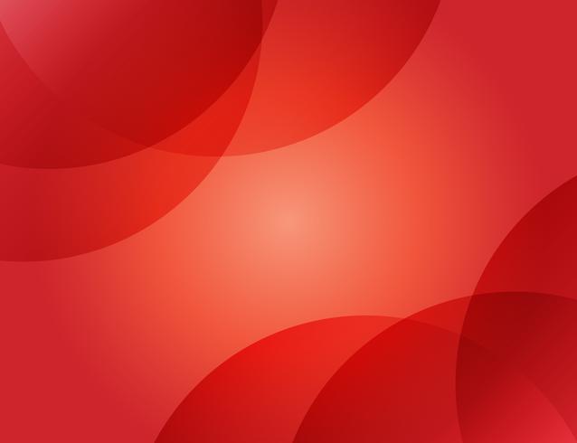 Vector de fondo abstracto rojo. Fondo de diseño moderno para la plantilla de presentación de informe y proyecto. Ilustración vectorial gráfico. Forma futurista y circular.