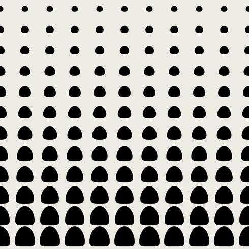 Seamless pattern background. Modern abstract and Classical antique concept. Geometric creative design stylish theme. Illustration vector. Black and white color. Circular dot half tone shape vector