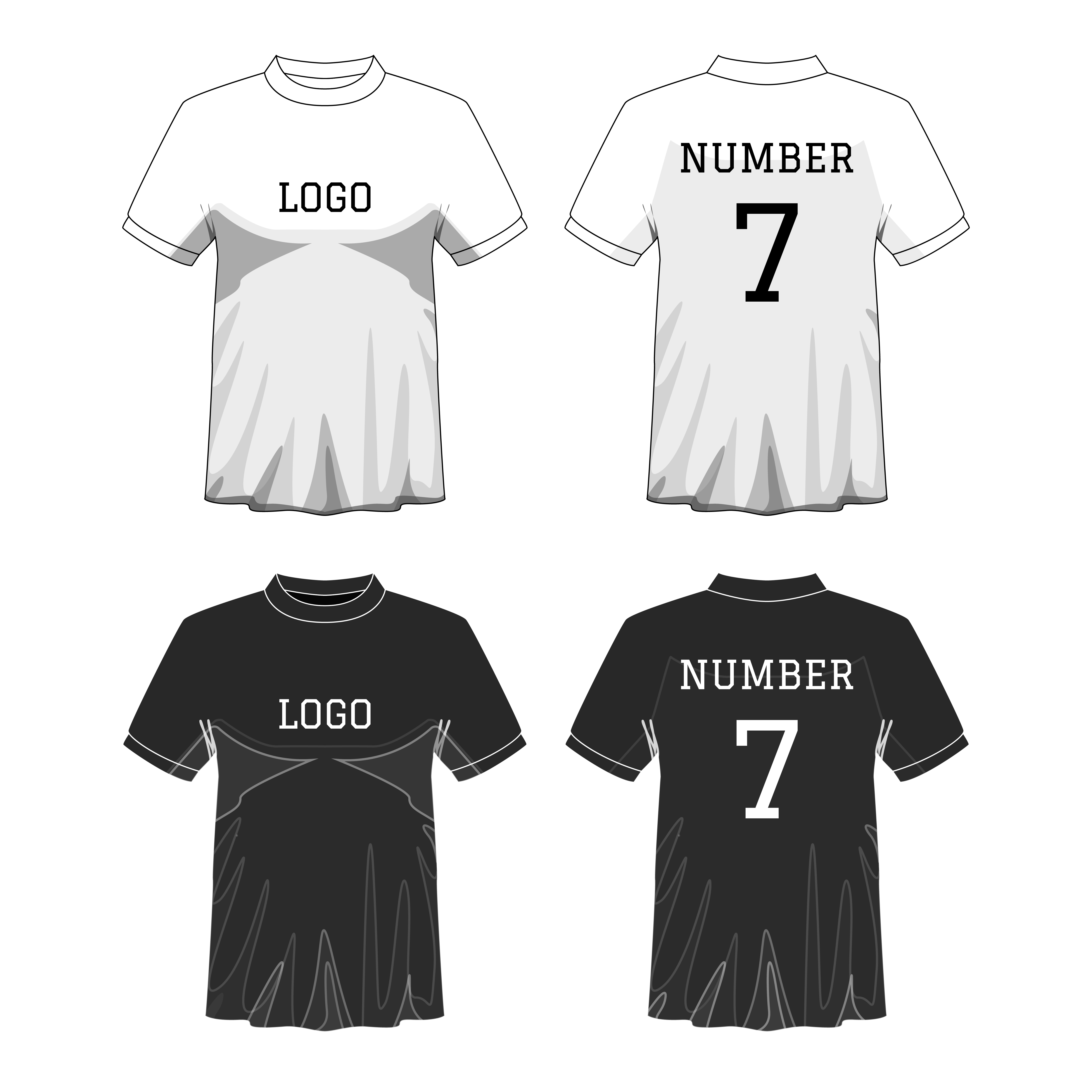 Download Sport Men's t-shirt with short sleeve in front and back ...