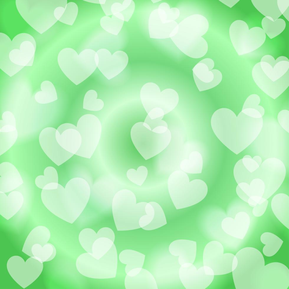 Green Heart Bokeh, pattern, vector 544032 Vector Art at Vecteezy