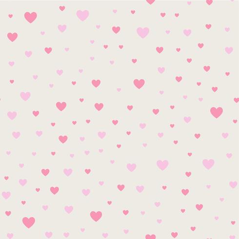 Seamless pattern background. Abstract and Modern concept. Geometric creative design stylish theme. Illustration vector. Pink and red color. Heart shape for Valentines day and wedding events vector