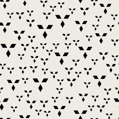 Seamless pattern background. Modern abstract and Classical antique concept. Geometric creative design stylish theme. Illustration vector. Black and white color. Rectangle Diamond square shape vector