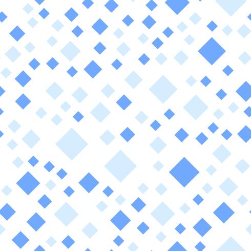 Seamless pattern background. Modern abstract and Classical antique concept. Geometric creative design stylish theme. Illustration vector. Blue tone color. Rectangle square shape vector