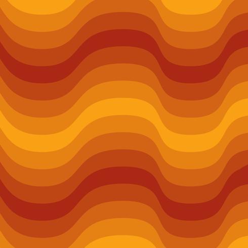 Fondo de patrón de capa de lava naranja y marrón vector