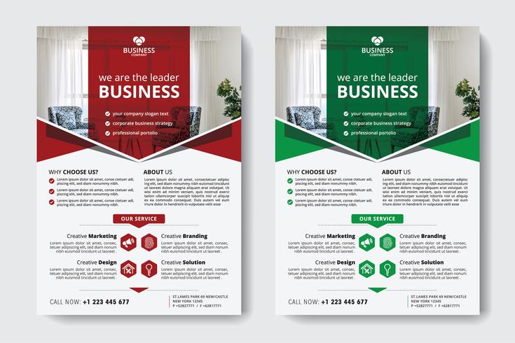 Flyer Template vector