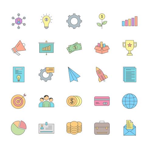 25 Universal Icon Set vector