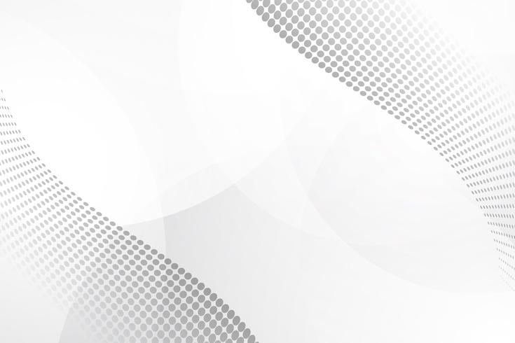 White abstract background vector. Gray abstract. Modern design background for report and project presentation template. Vector illustration graphic. Dot and circular shape. product advertising present