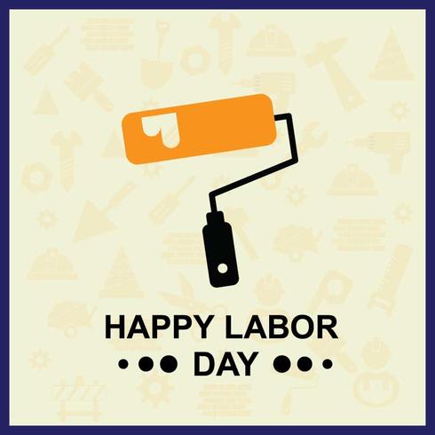 Labour Day Illustration for your Project vector