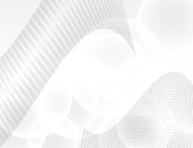White abstract background vector. Gray abstract. Modern design background for report and project presentation template. Vector illustration graphic. Futuristic and Circular curve shape