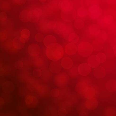 Bokeh rojo para Navidad y San Valentín vector